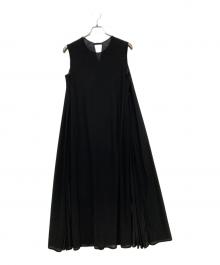 ROPE（ロペ）の古着「ノースリーブワンピース」｜ブラック