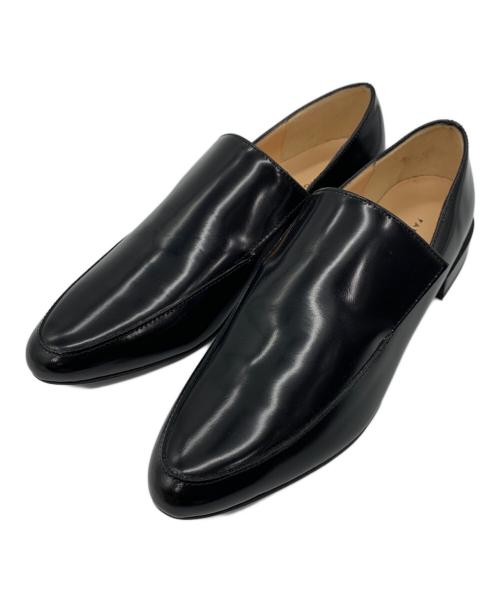 FABIO RUSCONI（ファビオルスコーニ）FABIO RUSCONI (ファビオルスコーニ) オペラスリッポン ブラック サイズ:SIZE 37の古着・服飾アイテム