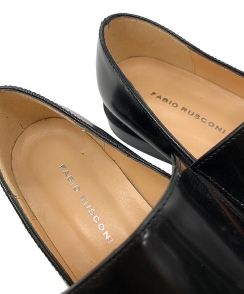 FABIO RUSCONI（ファビオルスコーニ）FABIO RUSCONI (ファビオルスコーニ) オペラスリッポン ブラック サイズ:SIZE 37の古着・服飾アイテム