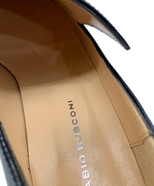 FABIO RUSCONI（ファビオルスコーニ）FABIO RUSCONI (ファビオルスコーニ) オペラスリッポン ブラック サイズ:SIZE 37の古着・服飾アイテム