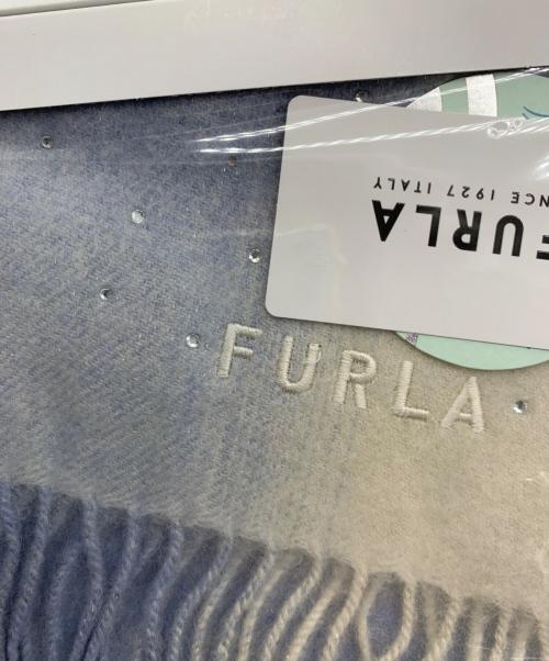 FURLA（フルラ）FURLA (フルラ) ラインストーン付きマフラー 未使用品の古着・服飾アイテム