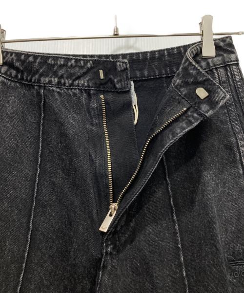 adidas（アディダス）adidas (アディダス) デニムパンツ ブラック サイズ:72cmの古着・服飾アイテム