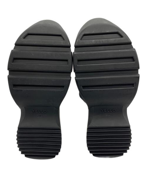 YELLO（イエロ）YELLO (イエロー) DOUBLE SNEAKER SHORT BOOTS ブラック サイズ:SIZE 2XLの古着・服飾アイテム