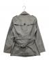 BURBERRY BLACK LABEL (バーバリーブラックレーベル) ショートトレンチコート グレー サイズ:M：7000円