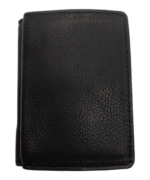 SLOW&CO（スロウアンドコー）SLOW&CO (スロウアンドコー) 3つ折り財布 ブラックの古着・服飾アイテム