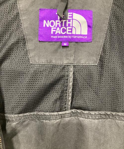 THE NORTHFACE PURPLELABEL（ザ・ノースフェイス パープルレーベル）THE NORTHFACE PURPLELABEL (ザ・ノースフェイス パープルレーベル) マウンテン ウィンド パーカー ブラック サイズ:Mサイズの古着・服飾アイテム