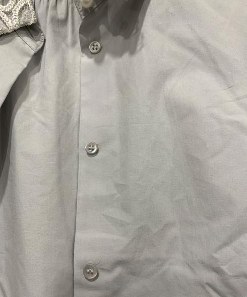 MARLENEDAM（マーレンダム）MARLENEDAM (マーレンダム) 長袖シャツ グレー サイズ:SIZE 42の古着・服飾アイテム