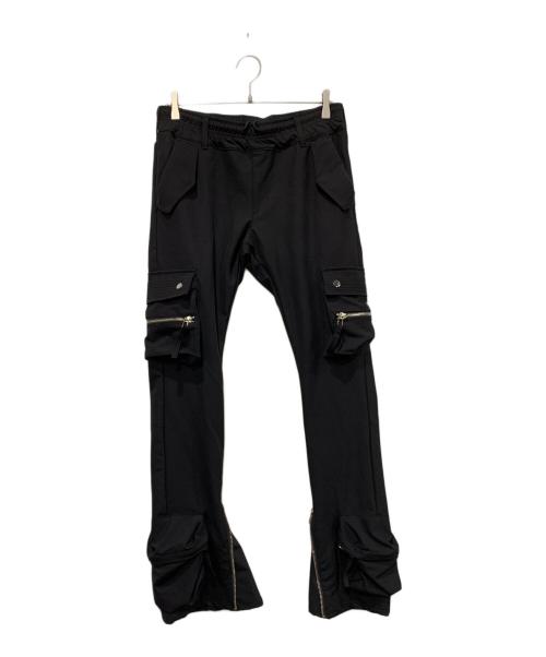 MLVINCE（メルヴィンス）MLVINCE (メルヴィンス) カーゴパンツ ブラック サイズ:SIZE 76cm (W30)の古着・服飾アイテム