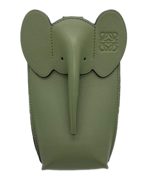 LOEWE（ロエベ）LOEWE (ロエベ) ELEPHANT POCKET AVOCADOの古着・服飾アイテム