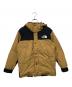 THE NORTH FACE（ザ ノース フェイス）の古着「マウンテンダウンジャケット」｜ブラウン×ブラック
