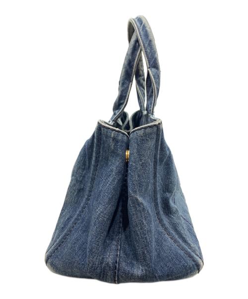 PRADA（プラダ）PRADA (プラダ) カナパトートバッグ インディゴの古着・服飾アイテム