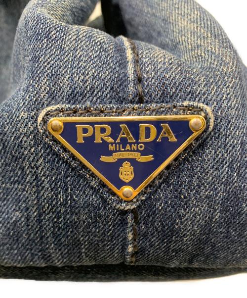 PRADA（プラダ）PRADA (プラダ) カナパトートバッグ インディゴの古着・服飾アイテム