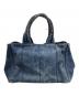 PRADA (プラダ) カナパトートバッグ インディゴ：20000円