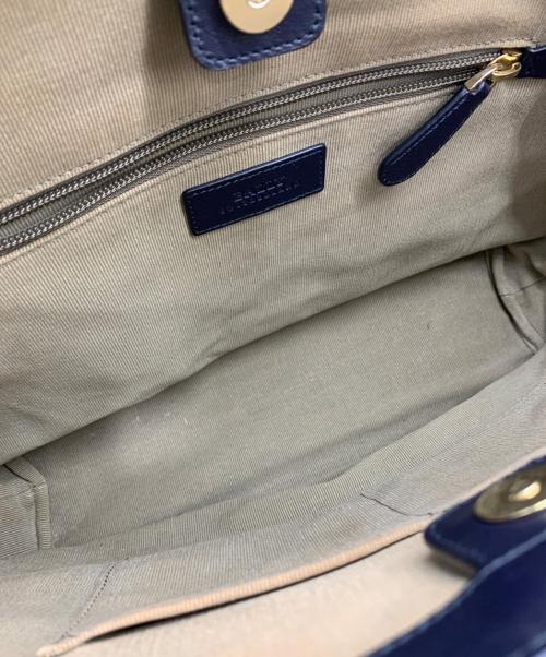 BALLY（バリー）BALLY (バリー) トートバッグ ネイビーの古着・服飾アイテム