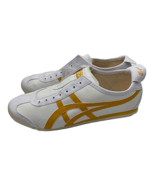 Onitsuka Tiger（オニツカタイガー）Onitsuka Tiger (オニツカタイガー) スニーカー ホワイト×オレンジ サイズ:29cm 未使用品の古着・服飾アイテム