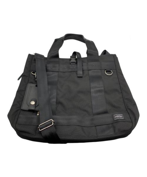 PORTER（ポーター）PORTER (ポーター) HEAT トートバッグ ブラックの古着・服飾アイテム
