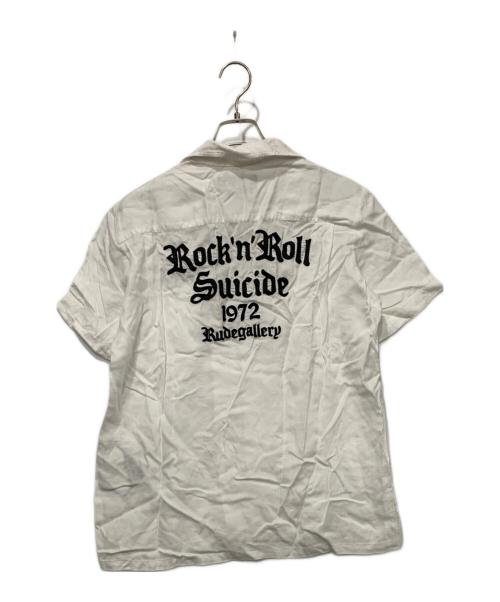 RUDE GALLERY（ルードギャラリー）RUDE GALLERY (ルードギャラリー) オープンカラーシャツ ホワイト サイズ:SIZE 4の古着・服飾アイテム
