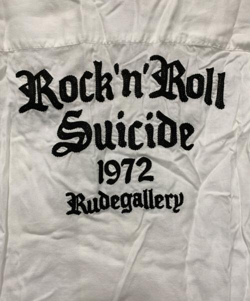 RUDE GALLERY（ルードギャラリー）RUDE GALLERY (ルードギャラリー) オープンカラーシャツ ホワイト サイズ:SIZE 4の古着・服飾アイテム