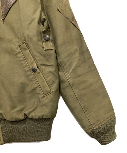 AVIREX（アヴィレックス）AVIREX (アヴィレックス) B-15フライトジャケット グリーン サイズ:Ｍの古着・服飾アイテム