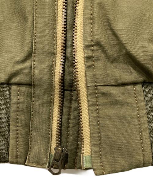 AVIREX（アヴィレックス）AVIREX (アヴィレックス) B-15フライトジャケット グリーン サイズ:Ｍの古着・服飾アイテム