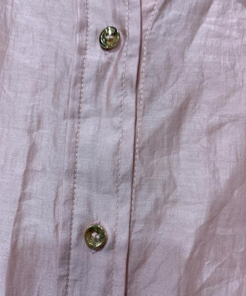 La boutique BonBon（ラブティックボンボン）La boutique BonBon (ラブティックボンボン) シアークロップドシャツ ピンク サイズ:FREEの古着・服飾アイテム