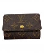 LOUIS VUITTONルイ ヴィトン）の古着「モノグラム　ポルトモネ プラ」｜ブラウン