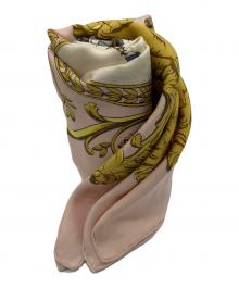 HERMES（エルメス）の古着「カレ90　ロンシャンへの散歩」｜ピンク