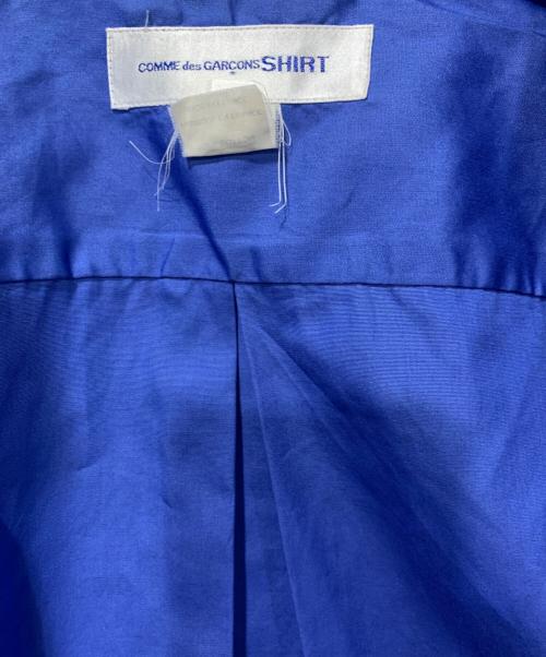 COMME des GARCONS SHIRT（コムデギャルソンシャツ）COMME des GARCONS SHIRT (コムデギャルソンシャツ) 長袖シャツ ブルー サイズ:Sサイズの古着・服飾アイテム