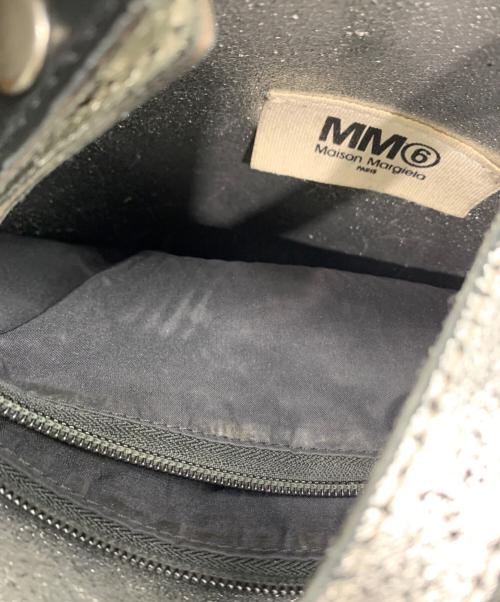 MM6 Maison Margiela（エムエムシックスメゾンマルジェラ）MM6 Maison Margiela (エムエムシックスメゾンマルジェラ) 2WAYショルダーバッグ ブラックの古着・服飾アイテム
