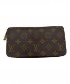 LOUIS VUITTONルイ ヴィトン）の古着「モノグラム　ジッピー ウォレット」｜ブラウン