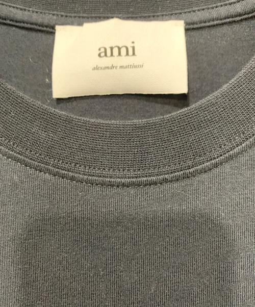 AMI Alexandre Mattiussi（アミアレクサンドルマテュッシ）AMI Alexandre Mattiussi (アミアレクサンドルマテュッシ) 半袖カットソー ブラック サイズ:Lサイズの古着・服飾アイテム