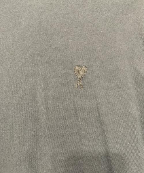 AMI Alexandre Mattiussi（アミアレクサンドルマテュッシ）AMI Alexandre Mattiussi (アミアレクサンドルマテュッシ) 半袖カットソー ブラック サイズ:Lサイズの古着・服飾アイテム