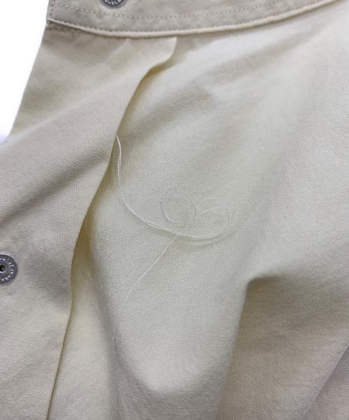 nanamica（ナナミカ）nanamica (ナナミカ) Regular Collar Wind Shirt ベージュ サイズ:Lサイズの古着・服飾アイテム