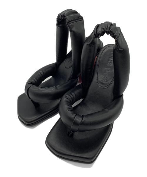 YUME YUME（ユメユメ）YUME YUME (ユメユメ) LOVE HEEL ブラック×レッド サイズ:SIZE 36の古着・服飾アイテム