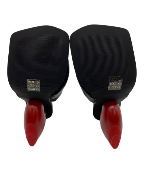 YUME YUME（ユメユメ）YUME YUME (ユメユメ) LOVE HEEL ブラック×レッド サイズ:SIZE 36の古着・服飾アイテム