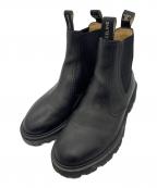 CELINEセリーヌ）の古着「マーガレットチェルシーブーツ」｜ブラック
