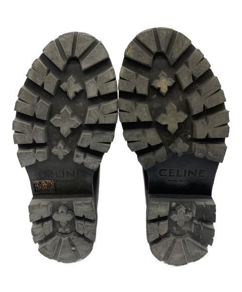 CELINE（セリーヌ）CELINE (セリーヌ) マーガレットチェルシーブーツ ブラック サイズ:SIZE 37の古着・服飾アイテム