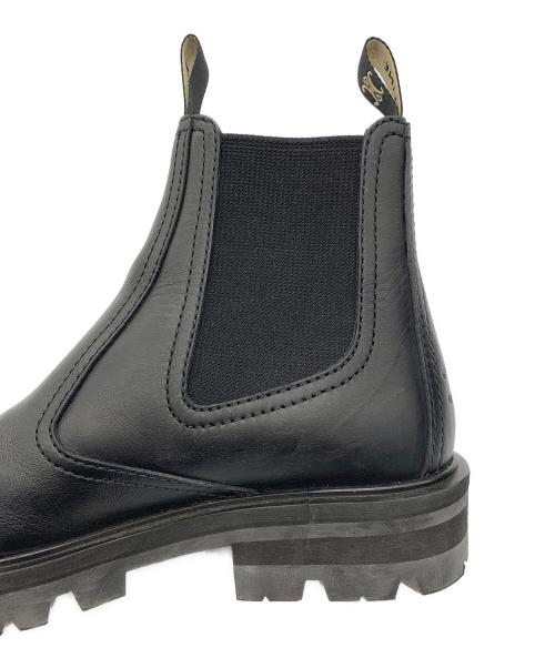 CELINE（セリーヌ）CELINE (セリーヌ) マーガレットチェルシーブーツ ブラック サイズ:SIZE 37の古着・服飾アイテム