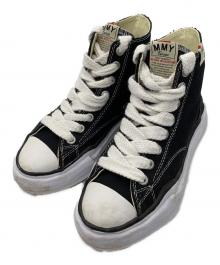 Maison MIHARA YASUHIRO（メゾン ミハラ ヤスヒロ）の古着「"PETERSON" OG Sole Canvas High-top Sneaker」｜ブラック×ホワイト