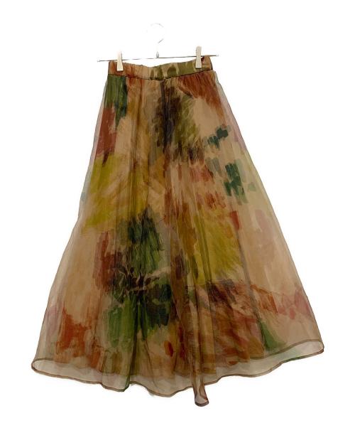 Ameri（アメリ）Ameri (アメリ) スカート グリーン サイズ:Sサイズの古着・服飾アイテム