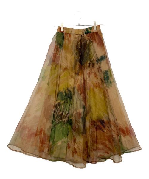 Ameri（アメリ）Ameri (アメリ) スカート グリーン サイズ:Sサイズの古着・服飾アイテム