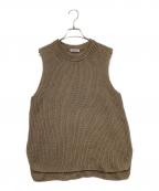 EVERYDAY I LIKE.エヴリデイ アイ ライク）の古着「ニットベスト」｜ブラウン