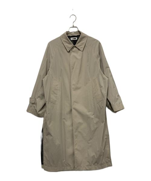 H BEAUTY&YOUTH（エイチ ビューティー&ユース）H BEAUTY&YOUTH (エイチ ビューティー&ユース) ポリエステル ステンカラーコート グレー サイズ:Mサイズの古着・服飾アイテム