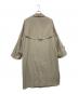 H BEAUTY&YOUTH (エイチ ビューティー&ユース) ポリエステル ステンカラーコート グレー サイズ:Mサイズ：25000円