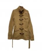 RALPH LAURENラルフローレン）の古着「ニットコート」｜ブラウン