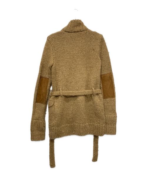 RALPH LAUREN（ラルフローレン）RALPH LAUREN (ラルフローレン) ニットコート ブラウン サイズ:Lサイズの古着・服飾アイテム