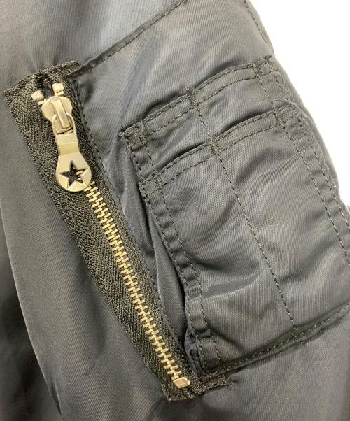 PHENOMENON（フェノメノン）PHENOMENON (フェノメノン) Cross Flight Jacket　22AW Collection ブラック サイズ:Lサイズの古着・服飾アイテム