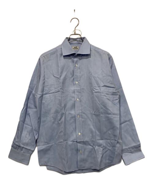 HERMES（エルメス）HERMES (エルメス) 長袖シャツ スカイブルー サイズ:16/41の古着・服飾アイテム