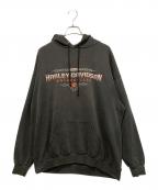 HARLEY-DAVIDSONハーレーダビッドソン）の古着「パーカー　'00年代」｜グレー