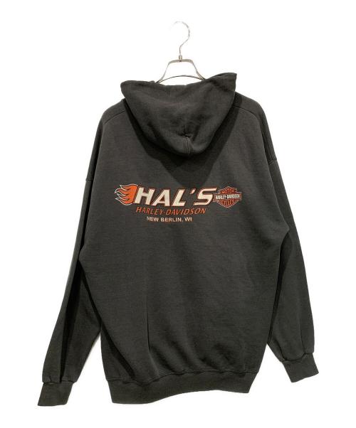 HARLEY-DAVIDSON（ハーレーダビッドソン）HARLEY-DAVIDSON (ハーレーダビッドソン) パーカー　'00年代 グレー サイズ:XLの古着・服飾アイテム